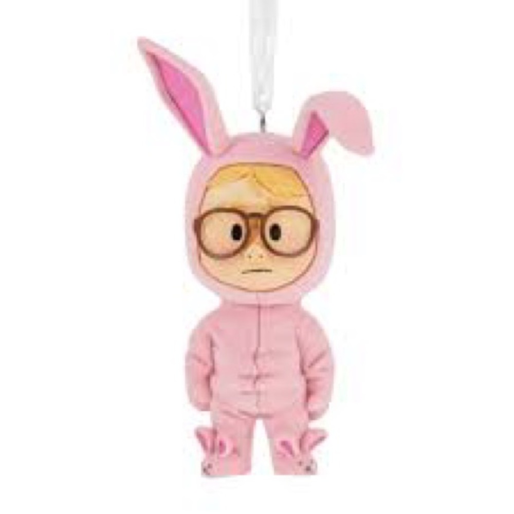 NIB Hallmark A Christmas Story™ 3" Ralphie in Bunny Suit Stylized Ornament